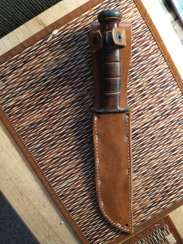 Bar usmc ww2 - ka-bar, mk2